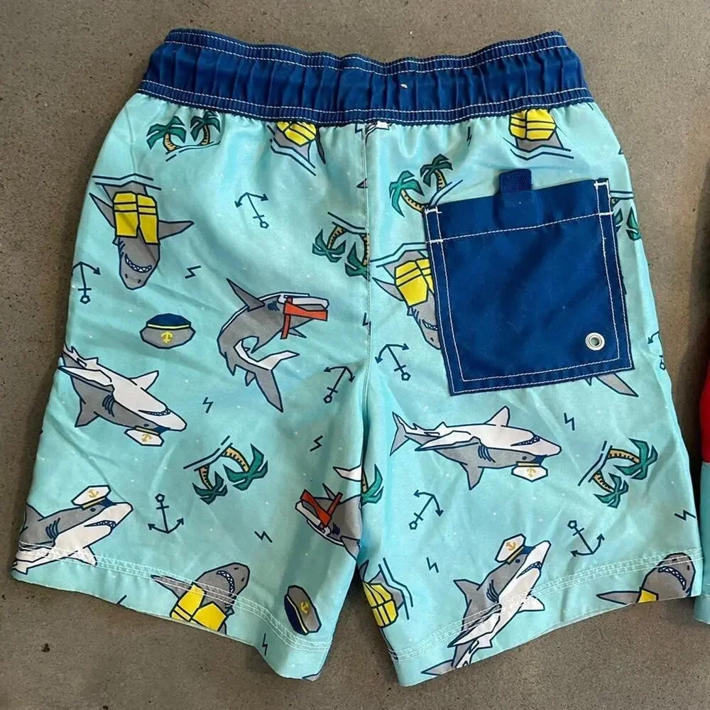 Gymboree shark teal